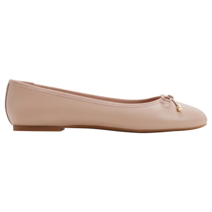 TED BAKER - Ballerine pour Femme-Womens-Ballerina-Flat-Beige-Rose-Pink-1979815-1971596