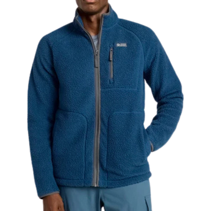 MONDETTA - Veste en Molleton pour Homme-Mens-Fleece-Jacket-Bleu-Blue-1964651