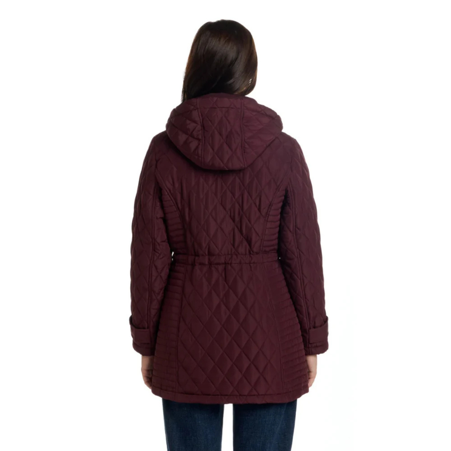 WEATHERPROOF - Manteau Léger pour Femme-Womens-Mid-Season-Coat-Rouge-Bourgogne-Red-Burgundy-2315500-2