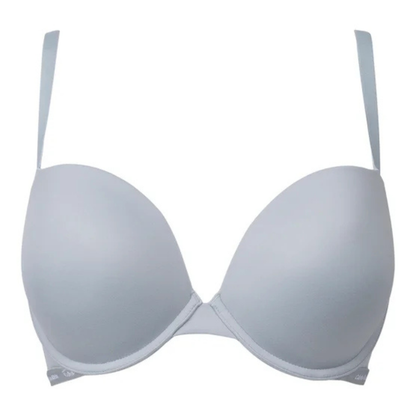 CALVIN KLEIN -  Paquet de 2 Soutiens-Gorge Pigeonnant Plongeant-2-pack-Push-up-Plunge-Bra-Rose-Gris-Pink-Grey-2915303-1927806