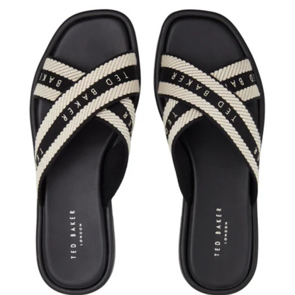 TED BAKER - Sandales pour Femme-Womens-Ashly-sandals-Noir-Beige-Black-2858706-2858707-2858708-2858709-2858710