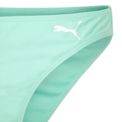 PUMA - Bas de Bikini pour Femme-womens-bikini-swim-bottom-Vert-Green-5558000