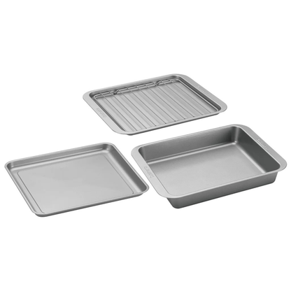 CUISINART - Ensemble de 3 Plats de Cuisson pour Four Grille-Pain-Toaster-Oven-Bakeware-Set, 3-piece-1944830