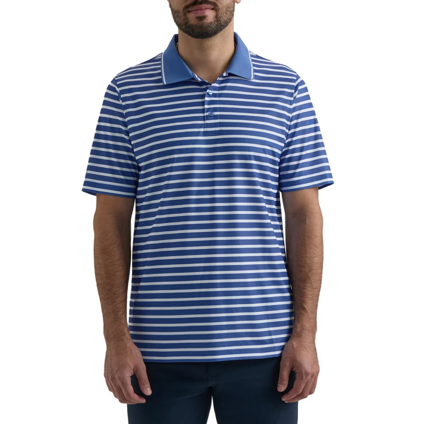 SUNICE - Polo Manches Courtes pour Homme-mens-short-sleeve-polo-Bleu-Blanc-Blue-White-1991254-1984343