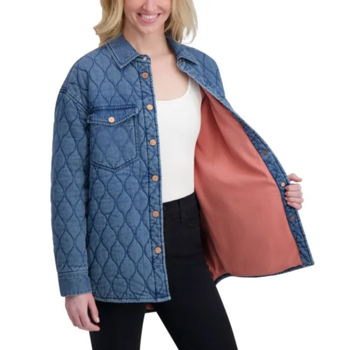 PEPE JEANS - Veste-Chemise en Denim pour Femme-Womens-Denim-Shirt-Jacket-Bleu-Blue-1922970-1927355