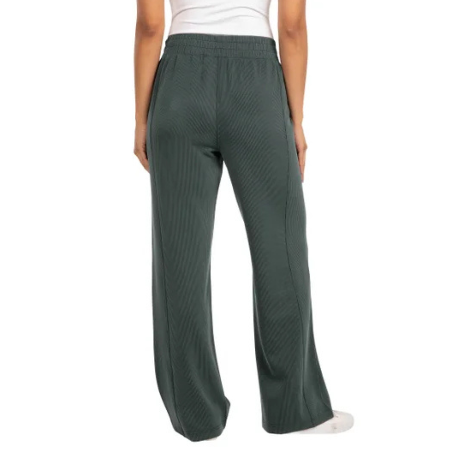 SPYDER - Pantalon Côtelé à Jambes Larges pour Femme-Womens-ribbed-wide-leg-pant-vert-green-1908470-1920863