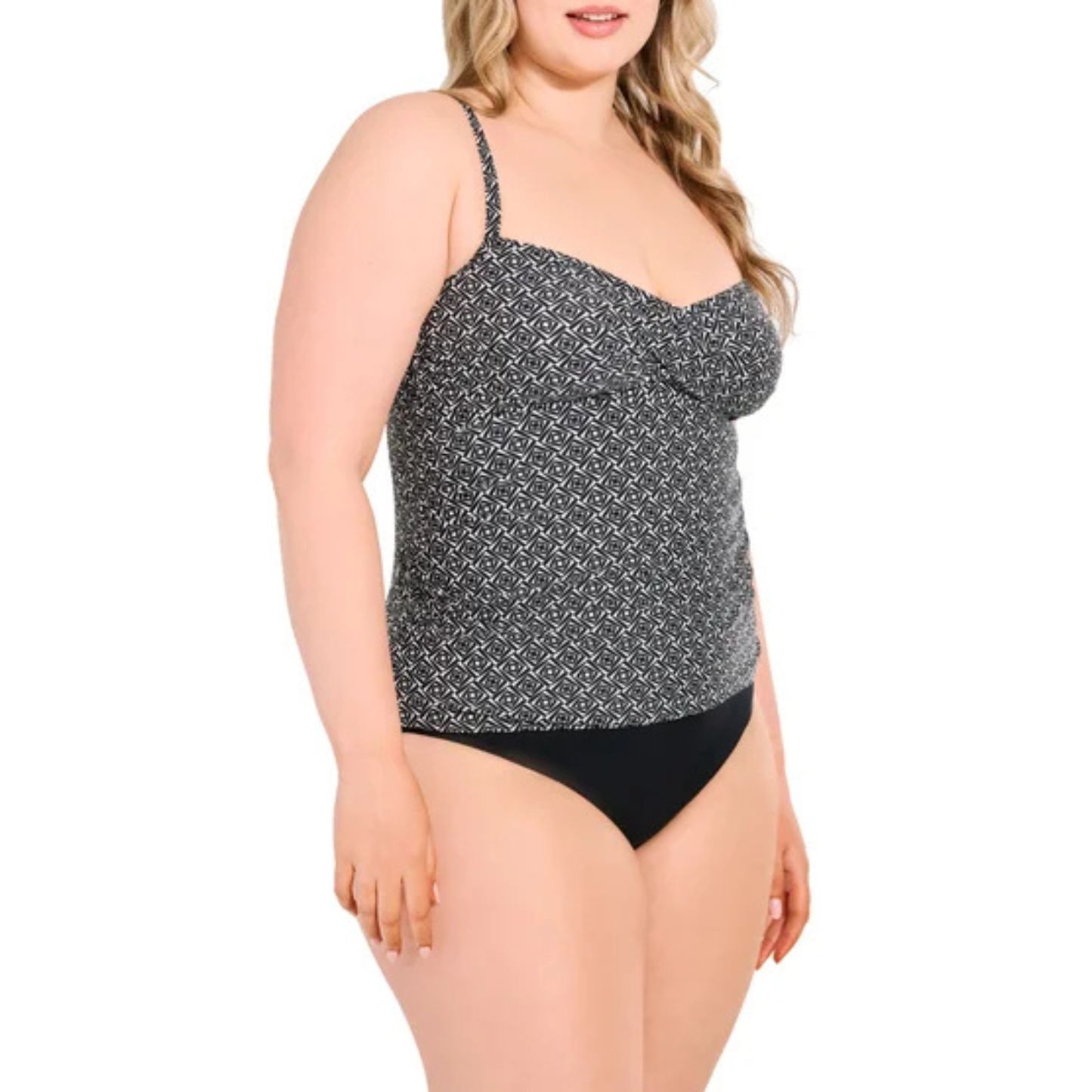 CHRISTINA - Haut de Maillot de Bain pour Femme-Womens-Tankini-Swim-Top-Noir-Black-1856367-1954149