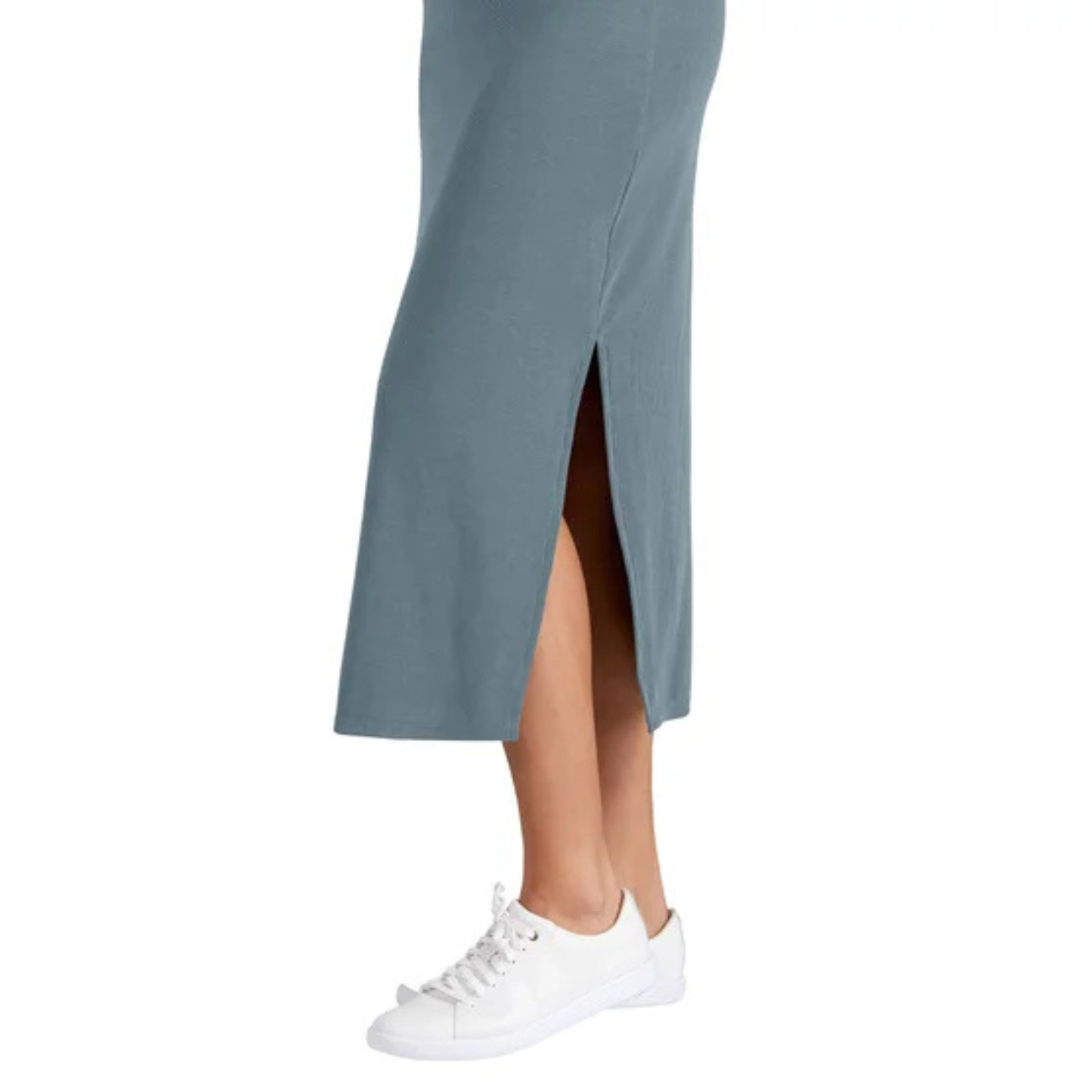 FRANK AND OAK - Paquet de 2 Robes Camisoles Côtelées-Womens-2-pack-rib-tank-dress-Vert-bleu-gris-green-blue-green-1993817-2005223