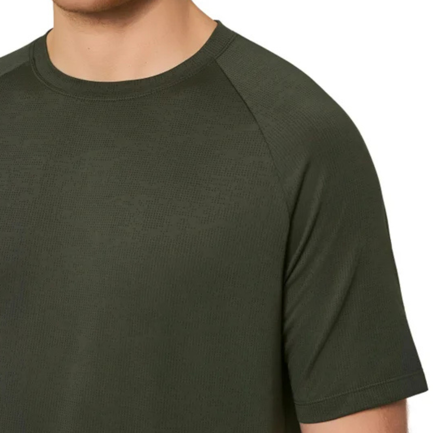 MONDETTA - Paquet de 2 Chandails Raglan Actif pour Homme-Mens-Active-Raglan-tee-2-pack-Vert-Gris-Green-Grey-1988074-2006848
