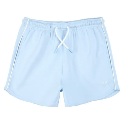 MILES THE LABEL - Paquet de 2 Shorts de Sport pour Fille-Girls-2-pack-Athletic-Shorts-Bleu-Jaune-Blue-Yellow-2634100- 1990126