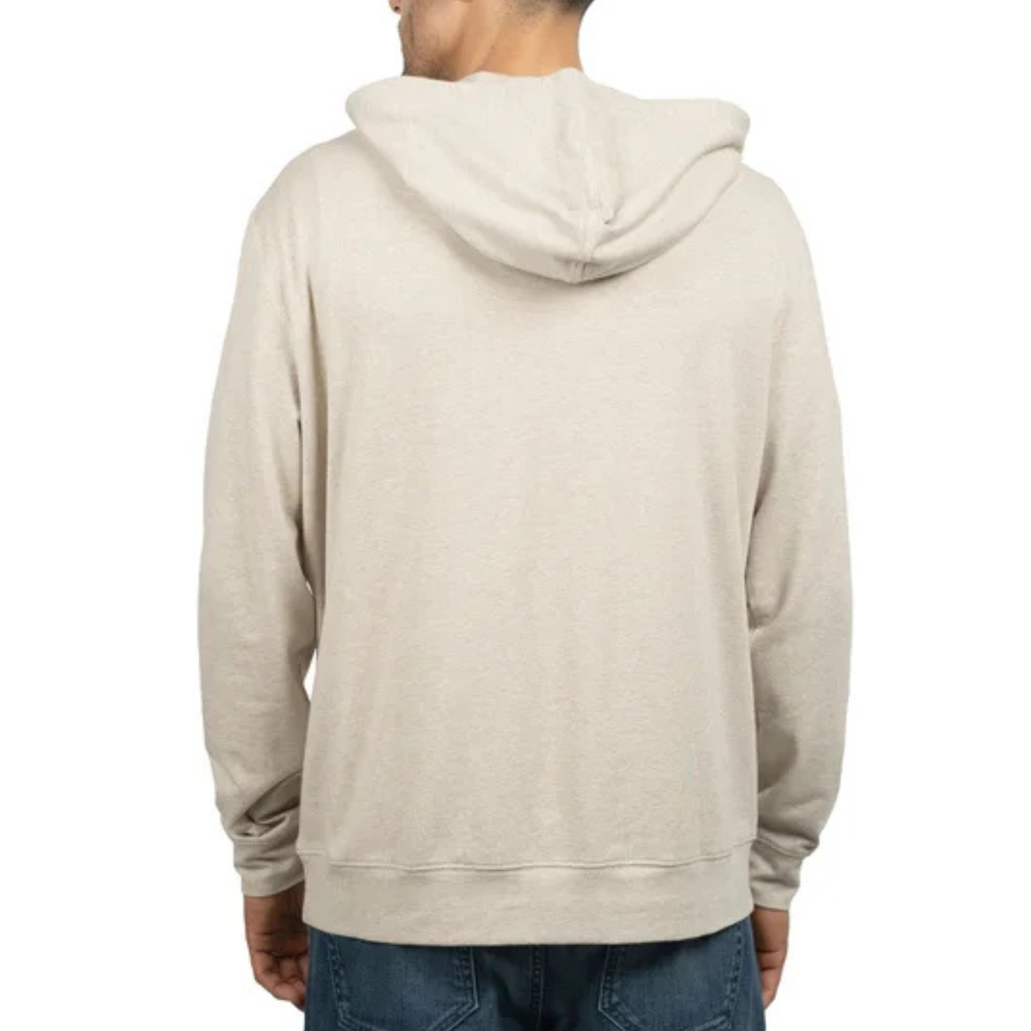 JACHS NEW YORK - Chandail Léger à Capuchon pour Homme-Mens-Lightweight-Pullover-Hoodie-Beige-1976654-1995254