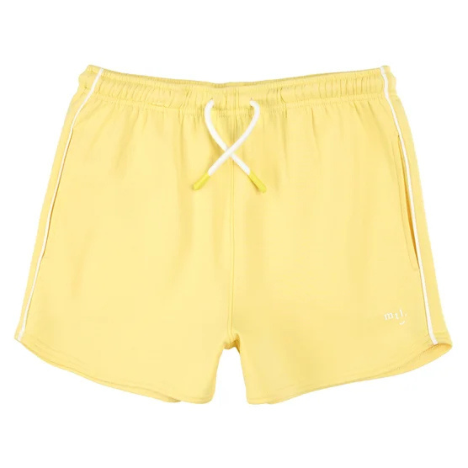 MILES THE LABEL - Paquet de 2 Shorts de Sport pour Fille-Girls-2-pack-Athletic-Shorts-Bleu-Jaune-Blue-Yellow-2634100- 1990126