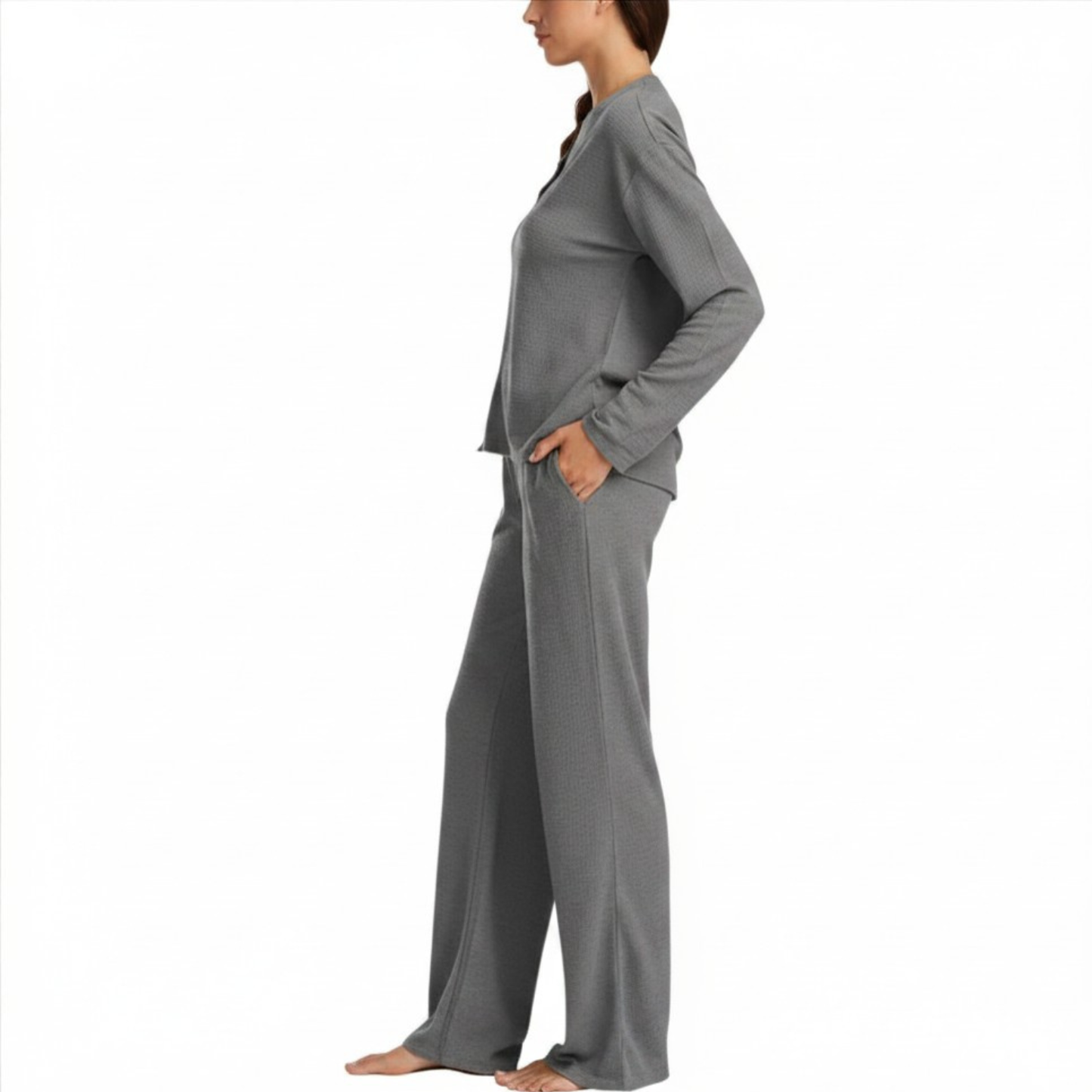 SPLENDID - Ensemble Pyjama 2 Pièces pour Femme-Womens-2-Piece-Pajama-Set-Gris-grey-1906295-1922287