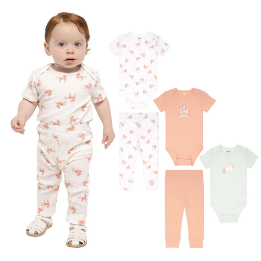 PEKKLE - Ensemble de 5 Pièces pour Enfant-Kids-5-piece-starter-set-blanc-pêche-lime-White-peach-1927300-1974586