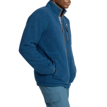 MONDETTA - Veste en Molleton pour Homme-Mens-Fleece-Jacket-Bleu-Blue-1964651