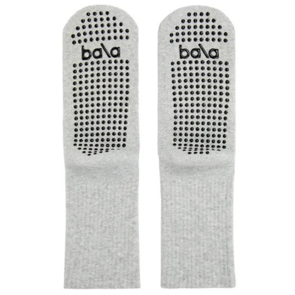 BALA - Paquet de 6 Chaussettes Antidérapantes Studio-6-Pack-Studio-Grip-Sock-Blanc-Gris-Noir-White-Grey-Black-1993572-2023205