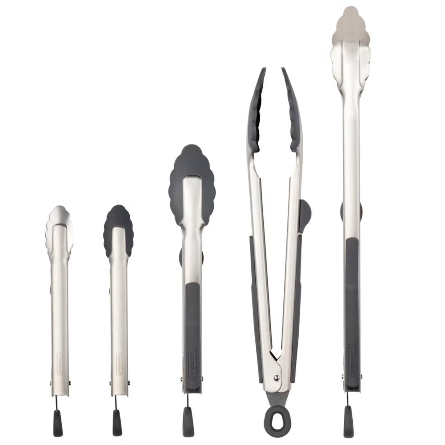 PREPWORKS - Ensemble de Pinces de Cuisson Heads-Up-Cooking-Tongs-Set-1901786