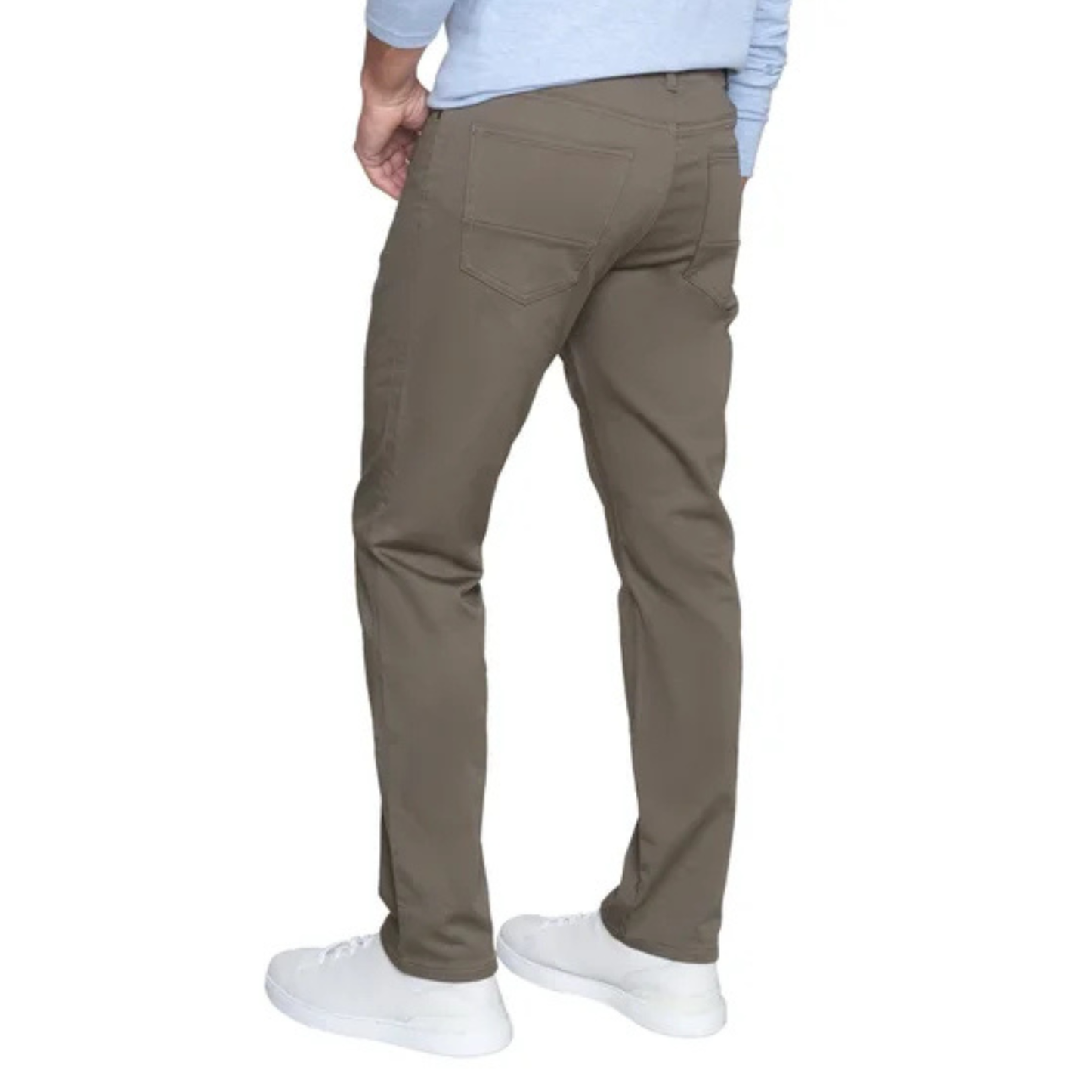 ENGLISH LAUNDRY - Pantalon pour Homme-Mens-Pant-Beige-Kaki-Gris-Grey-1974401-1993413