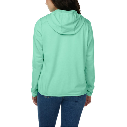 MERRELL - Veste à Capuchon pour Femme-Womens-Full-Zip-Hoodie-Vert-Green-1643131