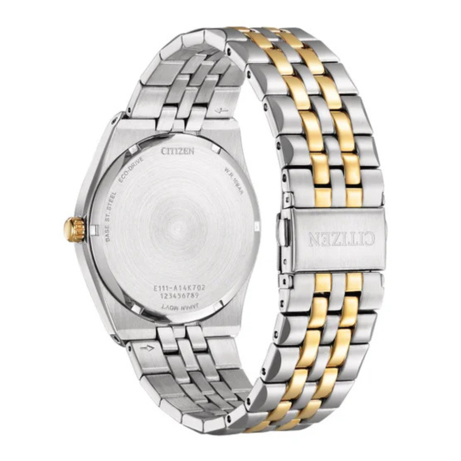 CITIZEN - Montre pour Homme-Mens-Watch-argent-or-vert-silver-gold-green-Modele-Model-BM7339-89X-Costco-2007280
