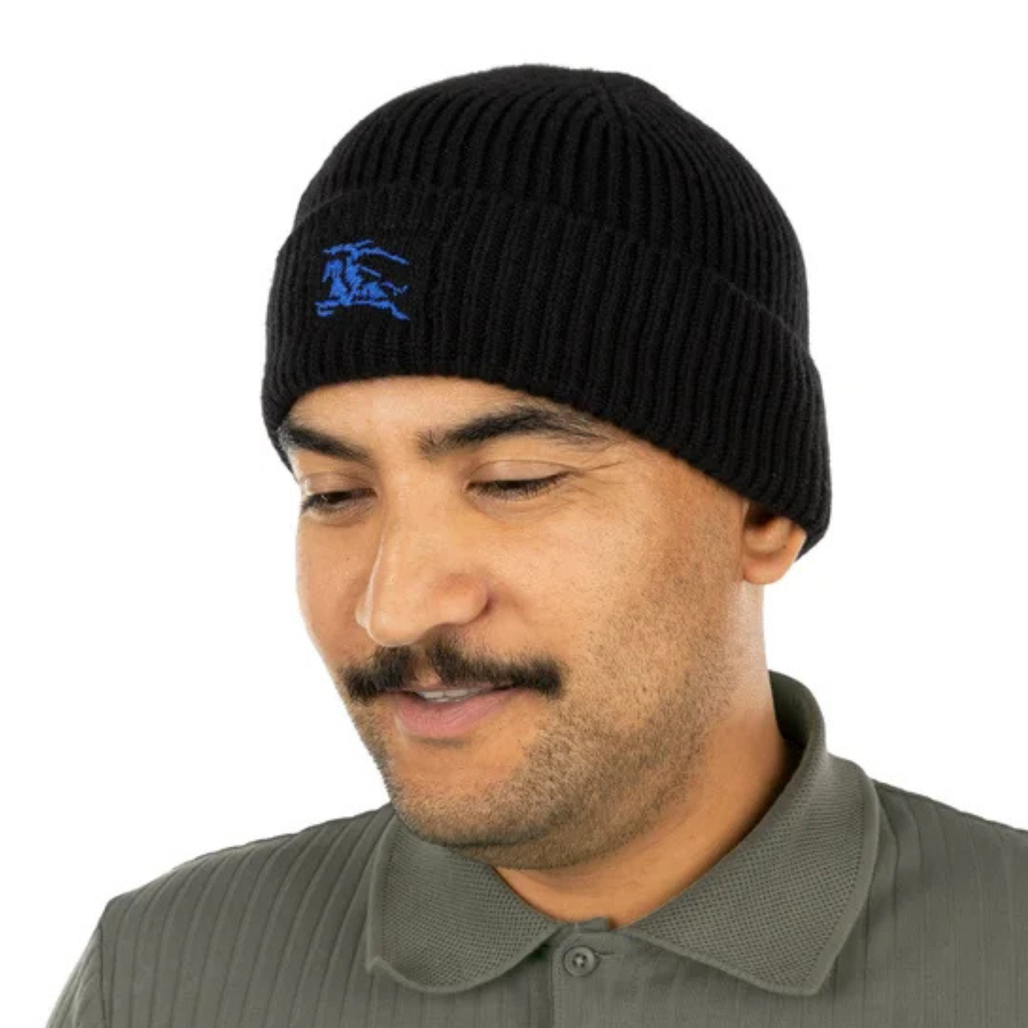 BURBERRY - Bonnet en Cachemire Côtelé-Ribbed-Cashmere-beanie-Noir-Black-1951086