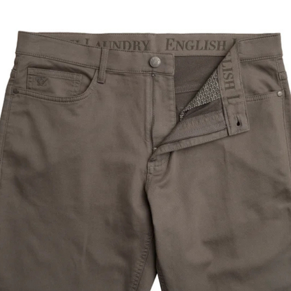 ENGLISH LAUNDRY - Pantalon pour Homme-Mens-Pant-Beige-Kaki-Gris-Grey-1974401-1993413