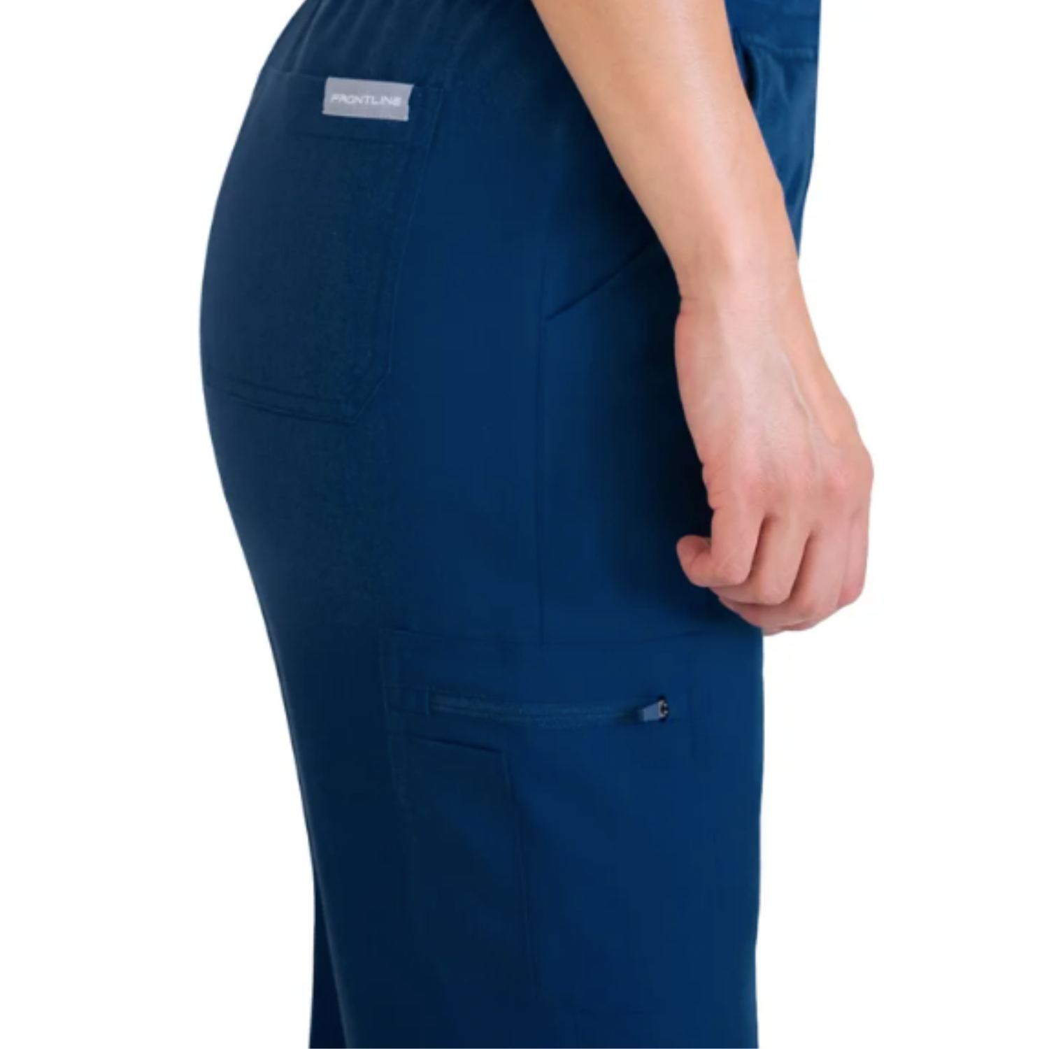 FRONTLINE - Pantalon d'Uniforme Médical pour Femme-Womens-Scrub-Bleu-Marine-Blue-Navy-1950240-