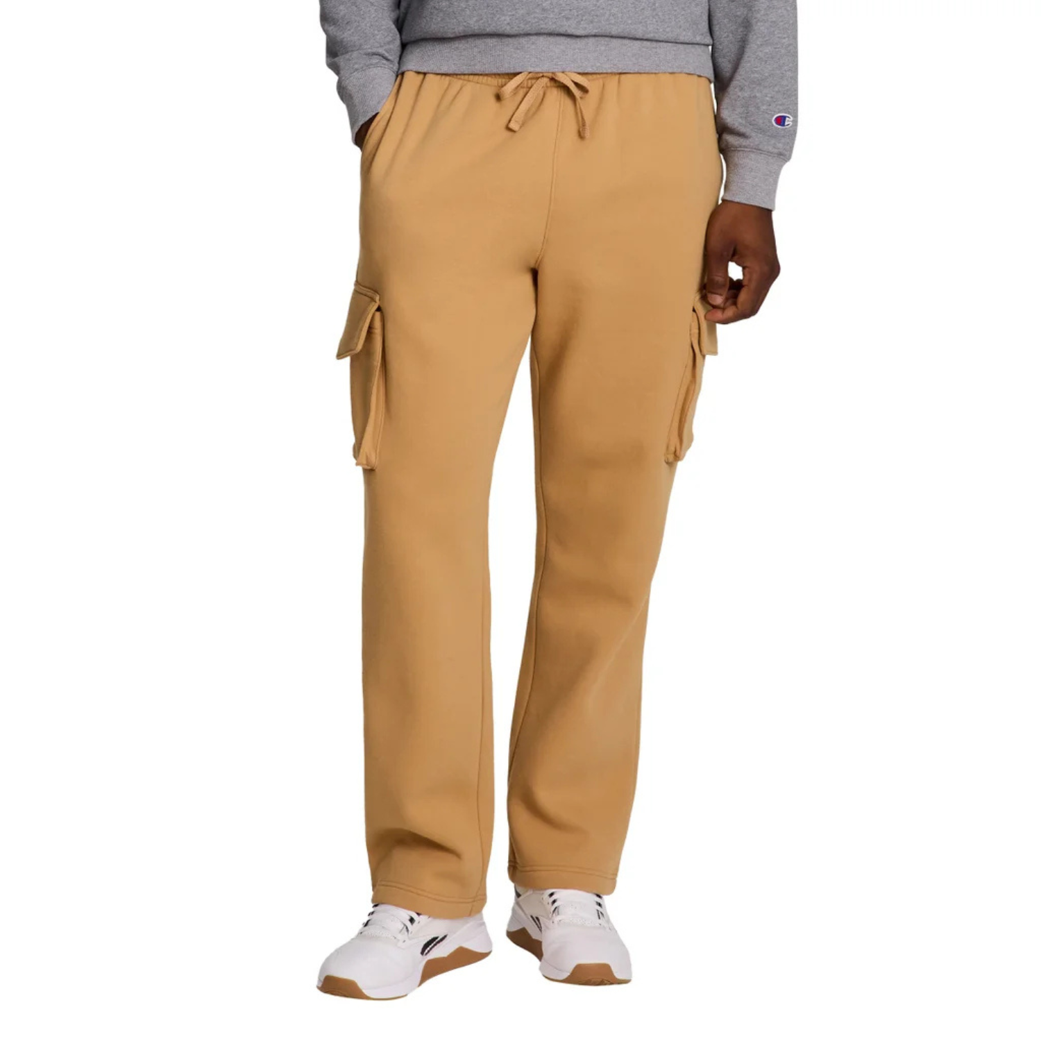 CHAMPION - Pantalon Cargo en Molleton pour Homme-Mens-Feece-Cargo-Pant-Beige-1953459-1955283