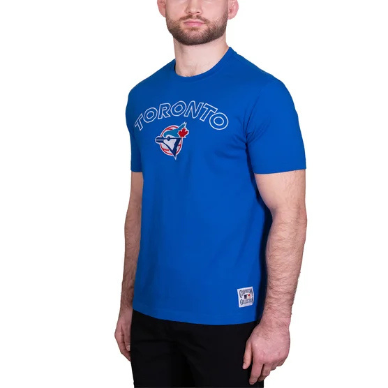 MLB - Chandail Blue Jays de Toronto pour Homme-Mens-T-shirt-Bleu-Blue-2011301- 2021655