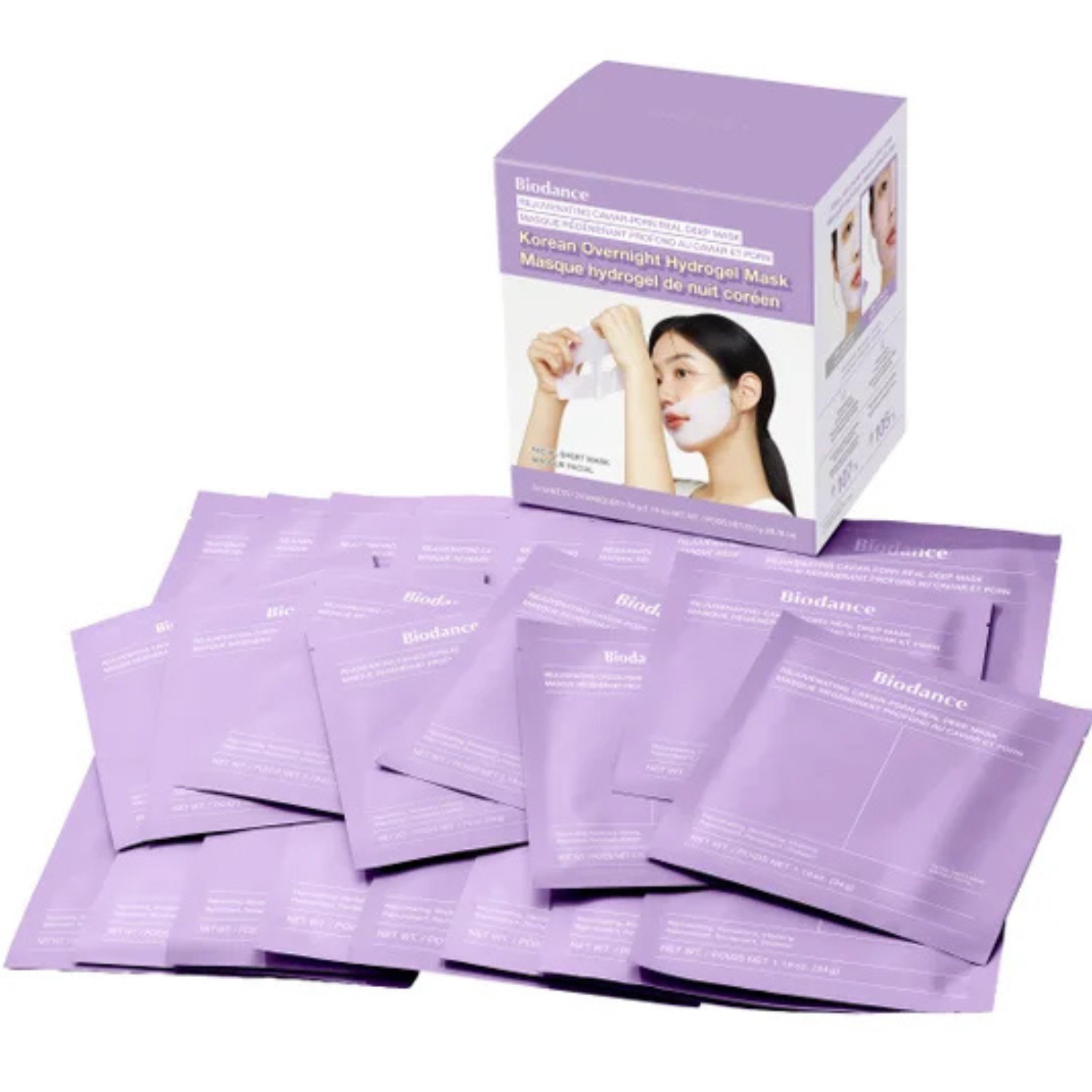 BIODANCE - Paquet de 24 Masques Régénérant Profond au Caviar et PDRN-24-pack-rejuvinating-caviar-PDRN-real-Deep-mask-2014316