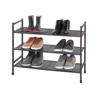 NEATFREAK -  Range-Chaussures en Métal à 3 Niveaux Empilable-3-tier-stackable-metal-shoe-rack-1141080-5103400