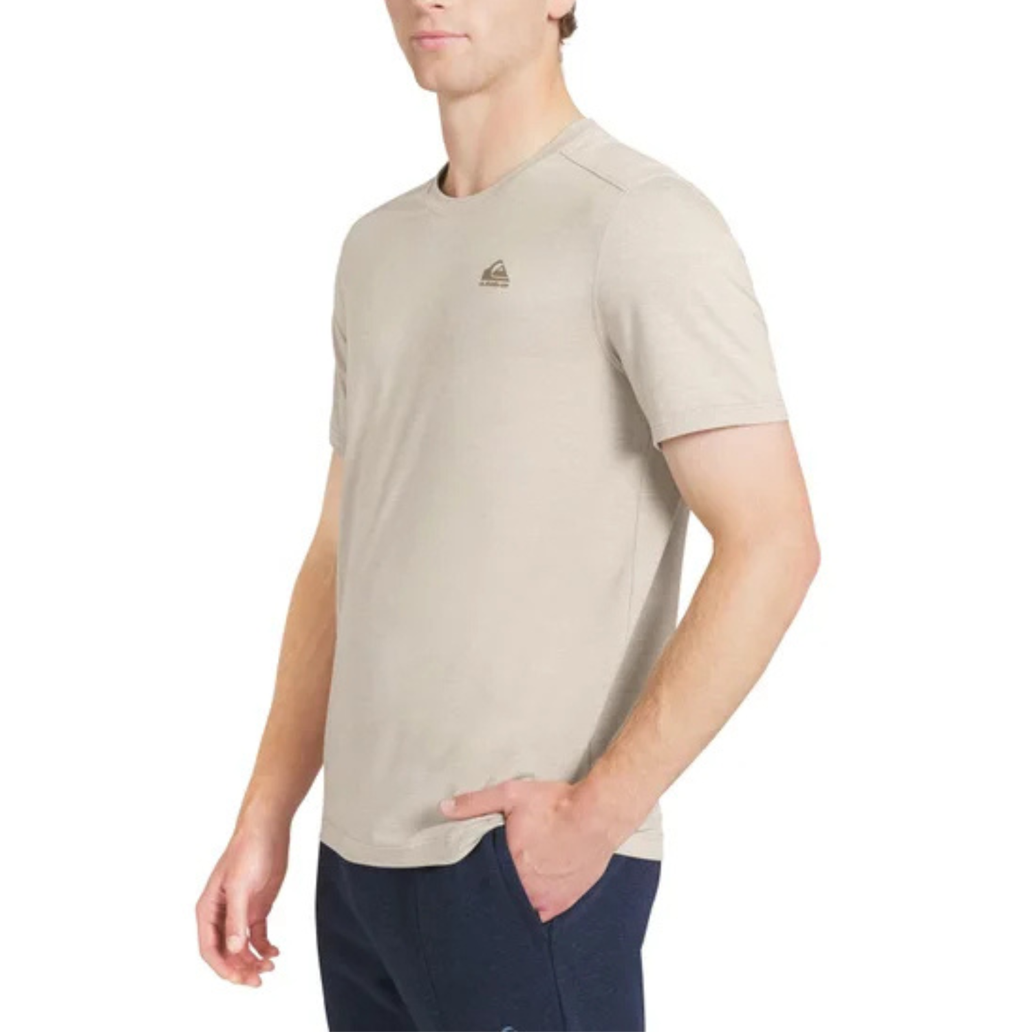 QUIKSILVER - Chandail à Manches Courtes pour Homme-Mens-T-Shirt-Beige-1968704-1998276