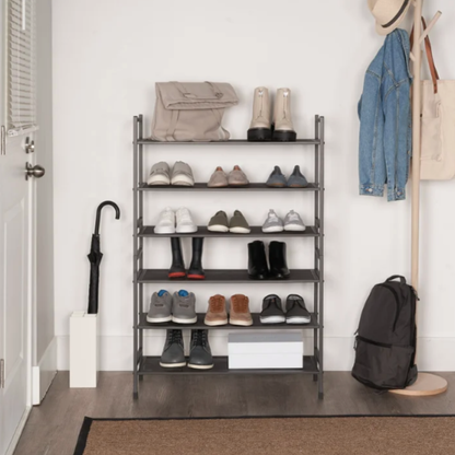 NEATFREAK -  Range-Chaussures en Métal à 3 Niveaux Empilable-3-tier-stackable-metal-shoe-rack-1141080-5103400