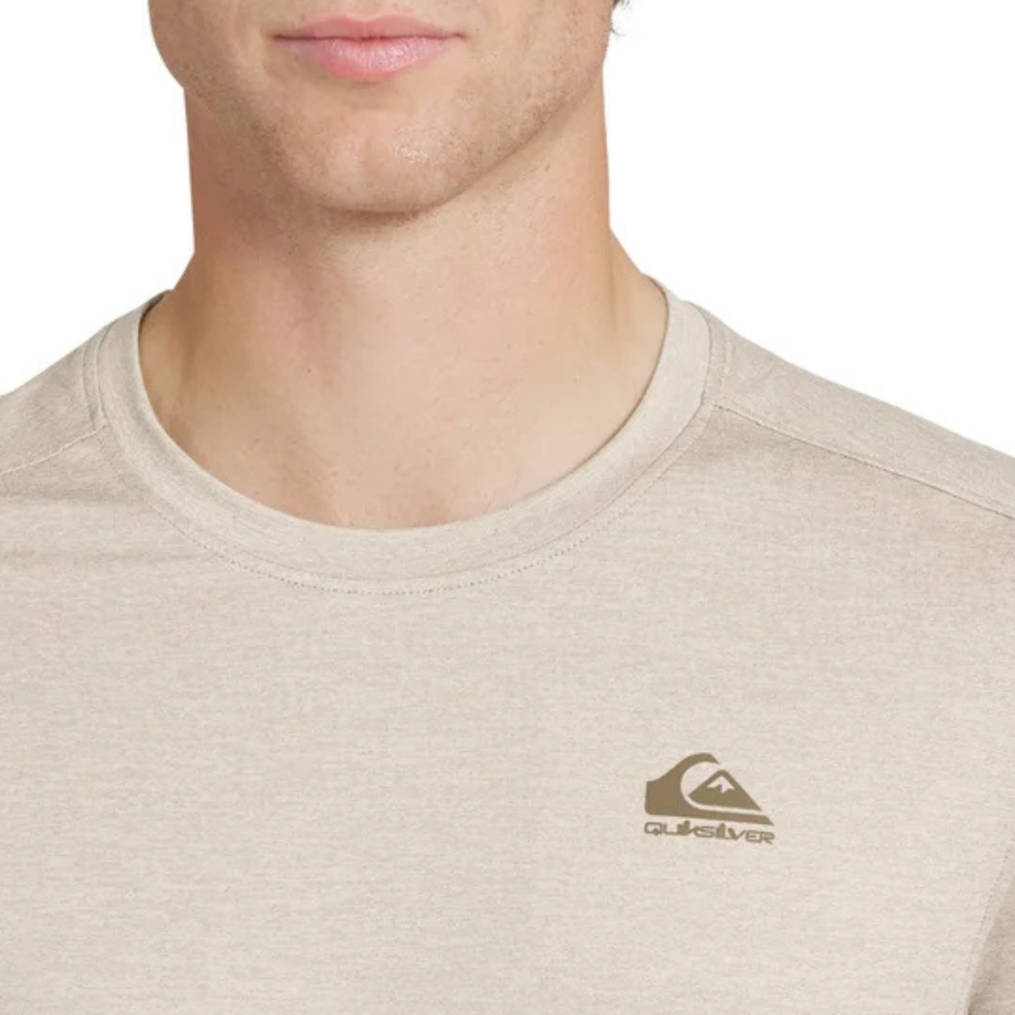 QUIKSILVER - Chandail à Manches Courtes pour Homme-Mens-T-Shirt-Beige-1968704-1998276
