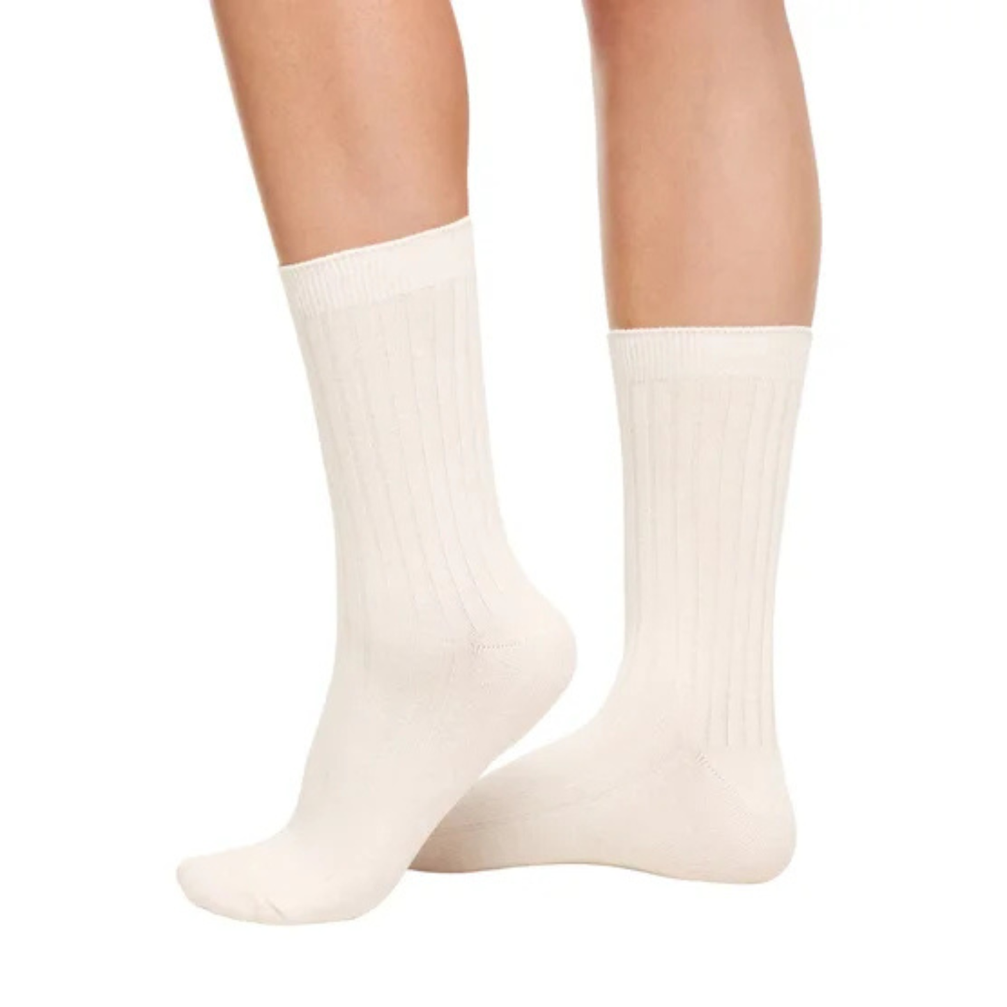BANANA REPUBLIC - Paquet de 8 Paires de Chaussettes pour Femme-Womens-8-pairs-classic-crew-socks-beige-1960668