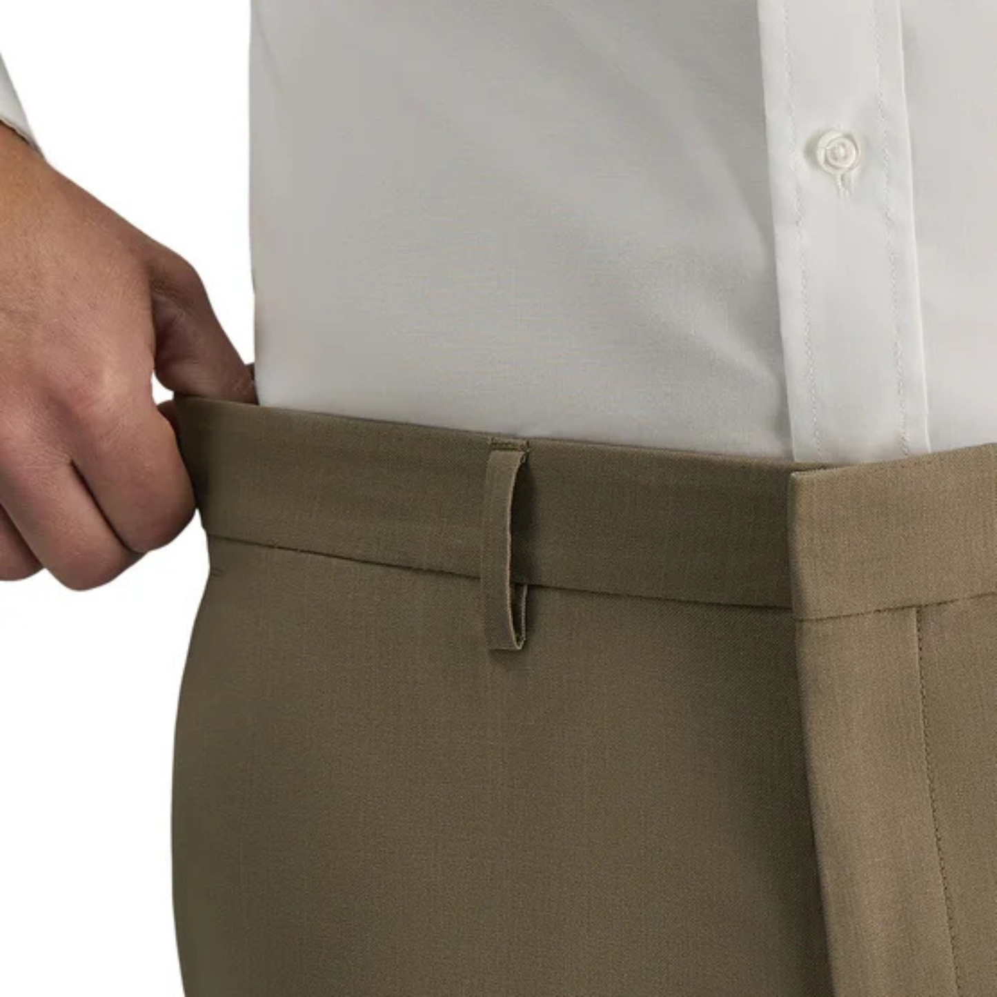 HAGGAR - Pantalon Habillé pour Homme-Mens-Dress-Pant-Beige-1986565-1924479