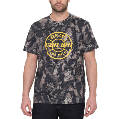 CAN-AM - Chandail Manches Courtes pour Homme-Mens-tshirt-Camouflage-Gris-Brun-Grey-Brown-1997335-2008521