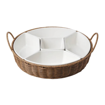 LENOX - Ensemble de Service 6 Pièces Oneida-6-piece-serving-set-grès-stoneware-1901792
