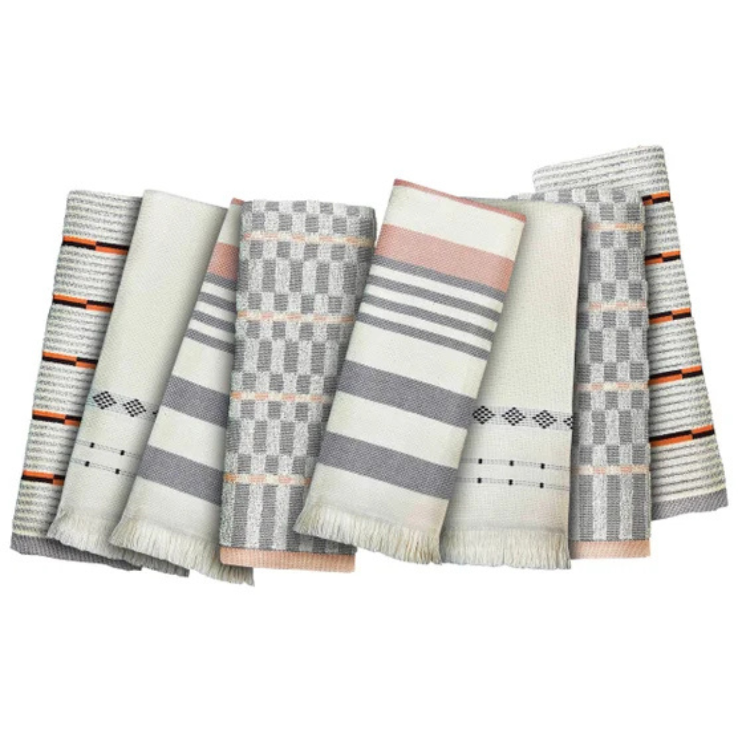 MADE IN PORTUGAL - Paquet de 8 Serviettes de Cuisine-8-Pack-Kitchen-Towels-brun-terracotta-Brown-3400440-1967323