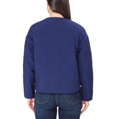 TAHARI - Veste Matelassée pour Femme-Womens-quilted-jacket-bleu-marine-bluenavy-1952292-1971968