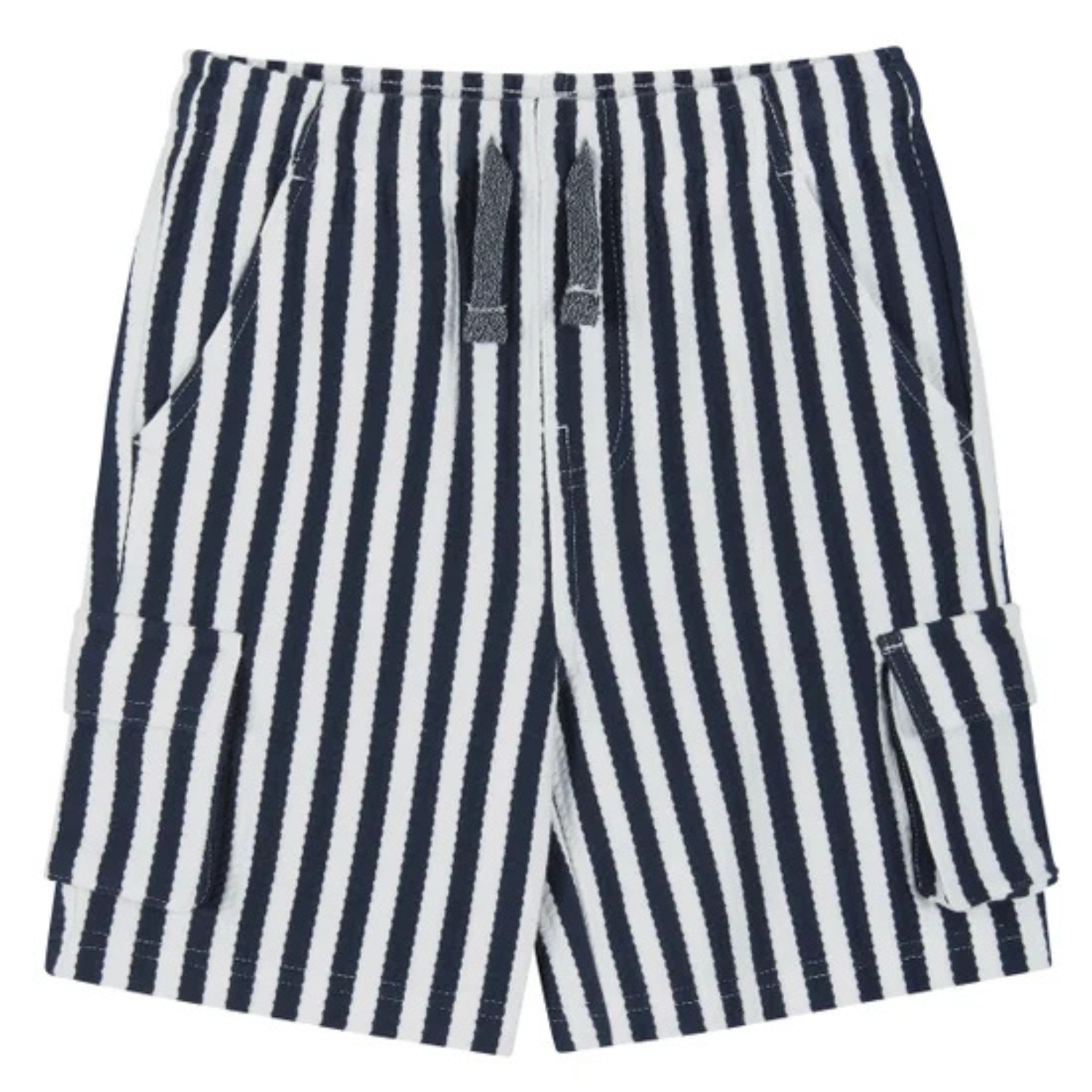 ANDY & EVAN - Ensemble 2 Pièces pour Garçon-Boys-2-piece-set-Bleu-Rayure-poisson-Blue-stripe-Fish-5581414-1991717