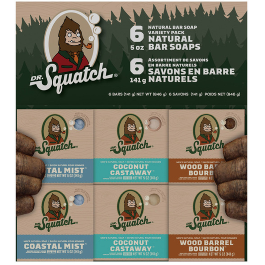 DR. SQUATCH - Assortiment de 6 Savons Naturels en Barre-6-pack-natural-bar-soaps-2966061