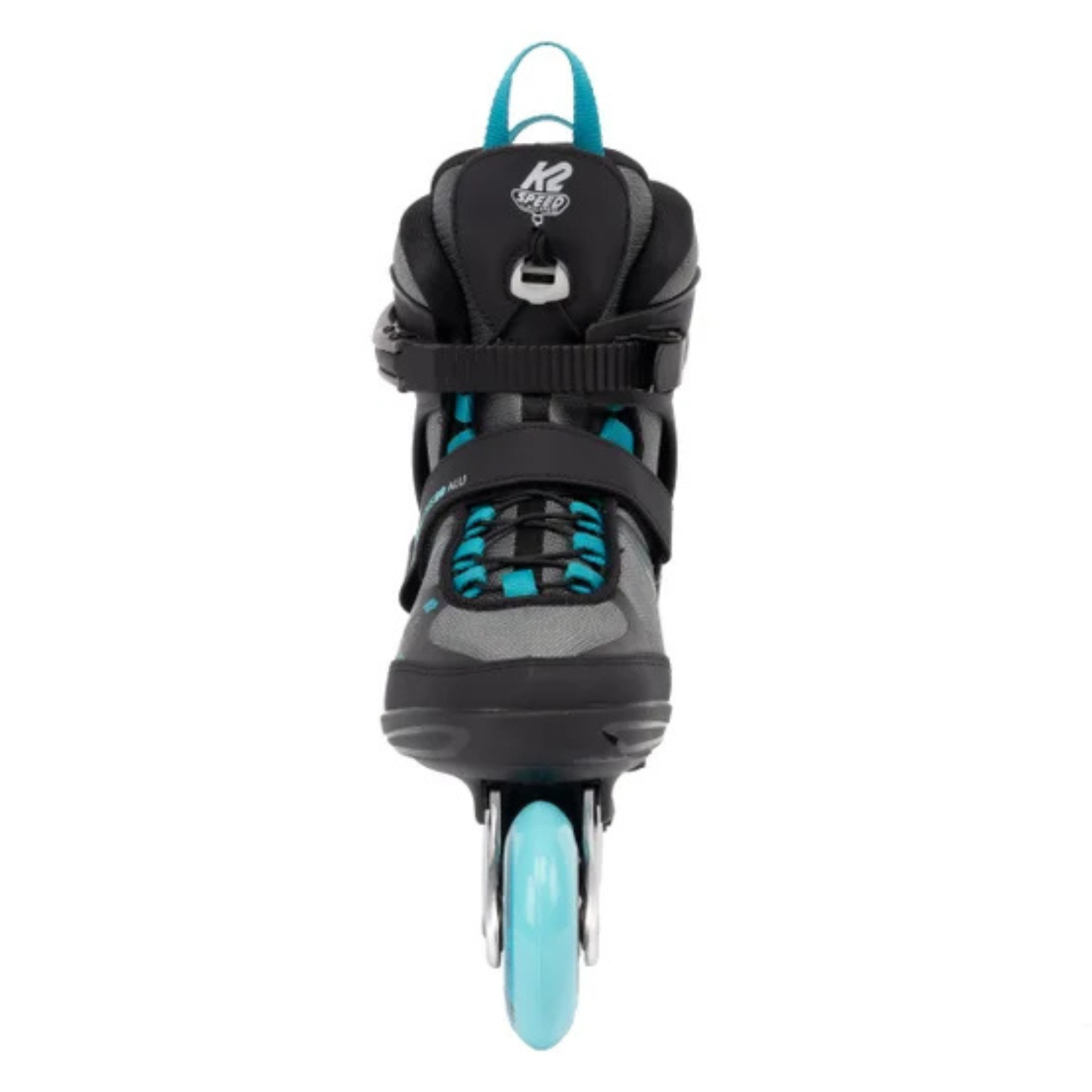 K2 SKATES - Patins à Roues Alignées Alexis 80 ALU pour Femme-Womens-Inline-Skates-Noir-Turqoise-Black-1940241