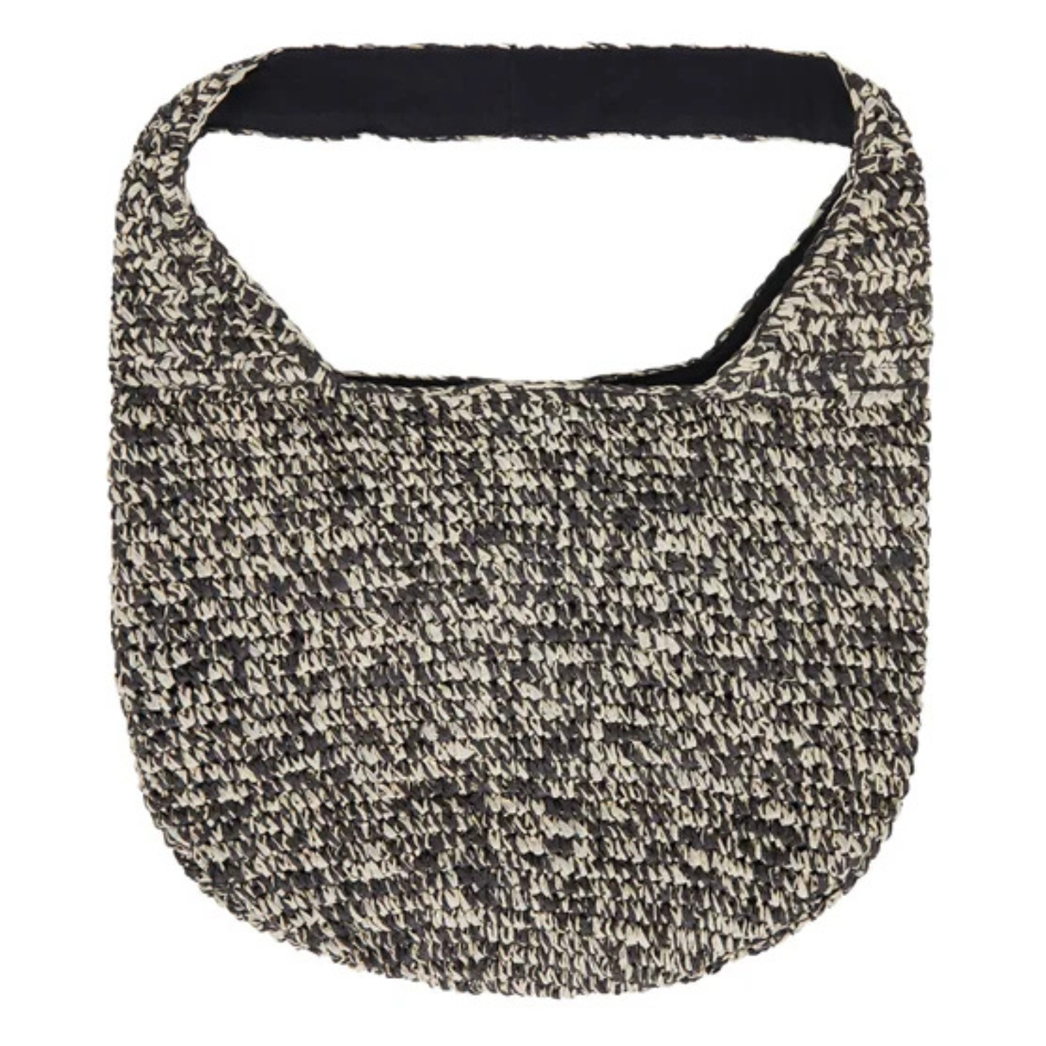 BANANA REPUBLIC -  Sac Fourre-Tout en Raphia-Raffia-tote-bag-Noir-Blanc-black-white-1966925-1041704