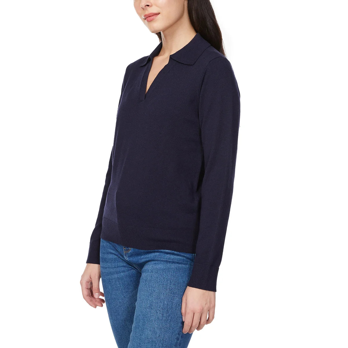 LOFT - Chandail en Tricot pour Femme-COSTCO-1912922-BLEU-MARIN-NAVY-2