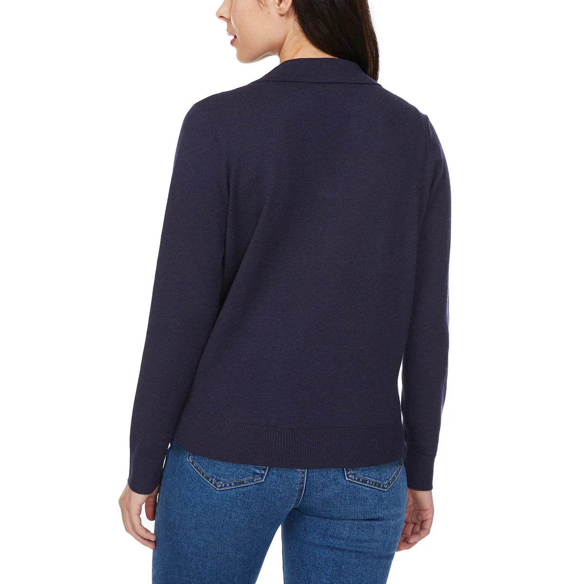 LOFT - Chandail en Tricot pour Femme-COSTCO-1912922-BLEU-MARIN-NAVY-5