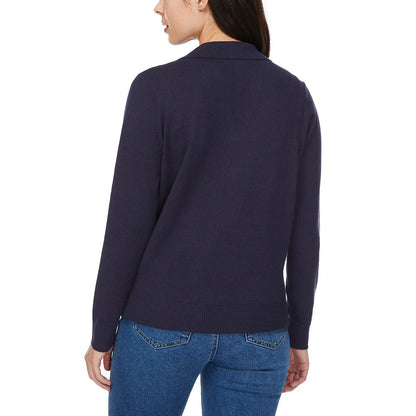 LOFT - Chandail en Tricot pour Femme-COSTCO-1912922-BLEU-MARIN-NAVY-5