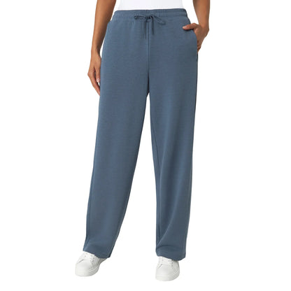 MONDETTA-PANTALON-JOGGING-À-JAMBE-LARGE-POUR-FEMME-WOMEN'S-WIDE-LEG-PANT-COSTCO-1760431-BLUE-BLEU