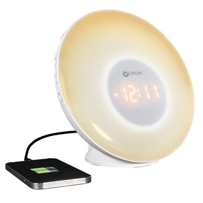 ottlite-lampe-réveil-matin-bruit-blanc-changement-couleur-wake-up-white-noise-coulour-changing-2