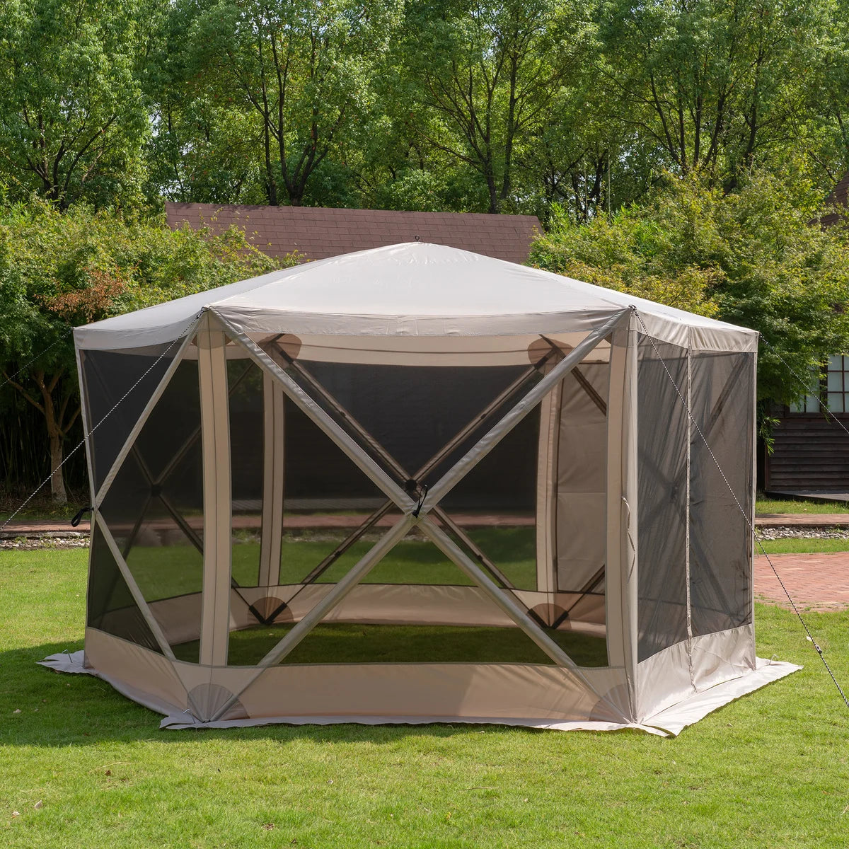 TIMBER RIDGE - Abri Moustiquaire Escamotable à 6 Panneaux-pop-up-screen-house-costco-1819475-pannels-5